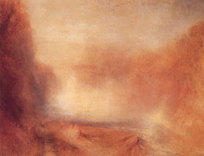 J.M.W. Turner THe Falls of the Clyde